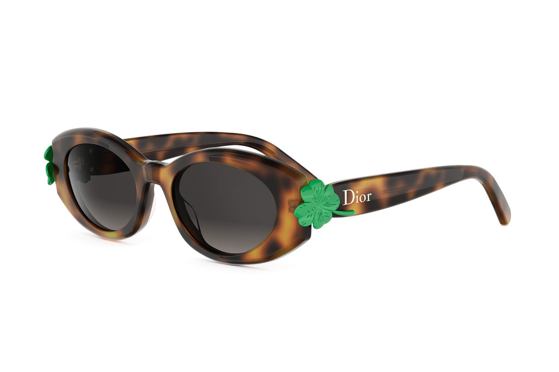 Óculos de sol dior clover b1i 26a1 havana oval femenino tamanho 52mm - Vista principal