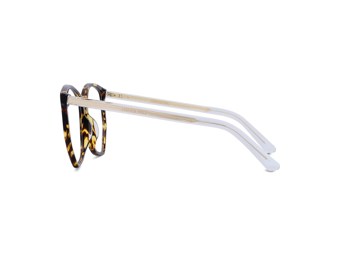 Occhiali da vista diorspirito bi 2400 havana geometric femenino taglia 56mm - Vista dettagliata