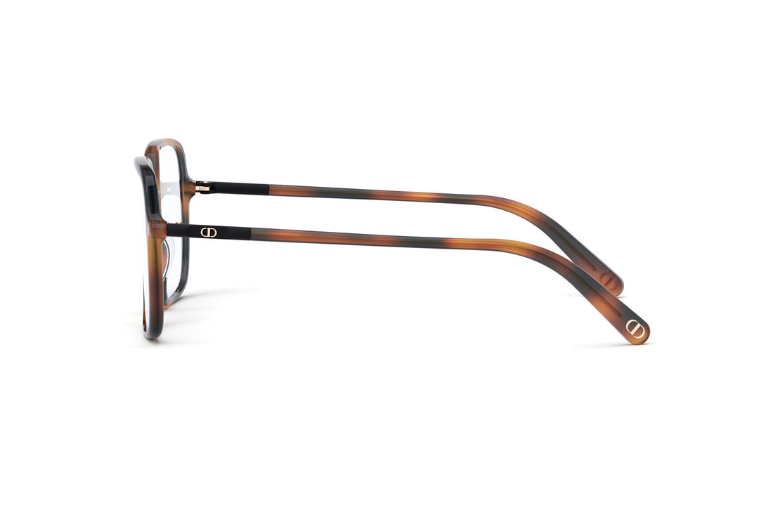 Occhiali da vista dior mini cd o s2i 2600 havana geometric femenino taglia 54mm - Vista dettagliata