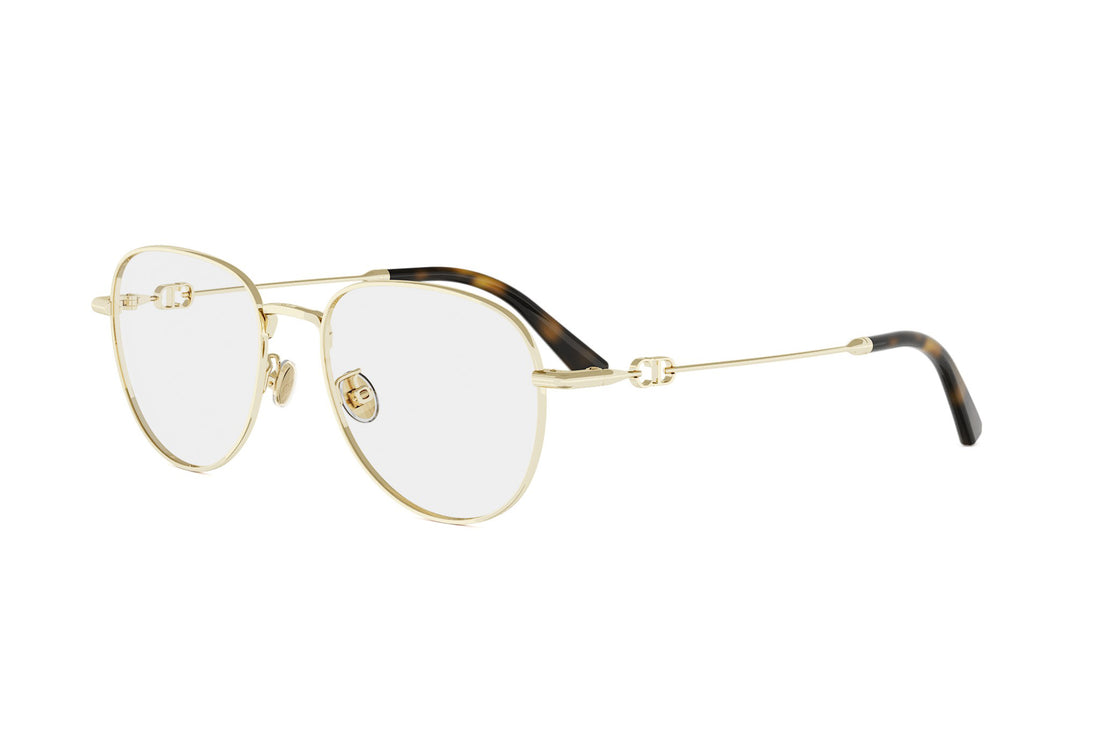 Occhiali da vista dior petit cdo r2u b000 gold round femenino taglia 54mm - Vista principale