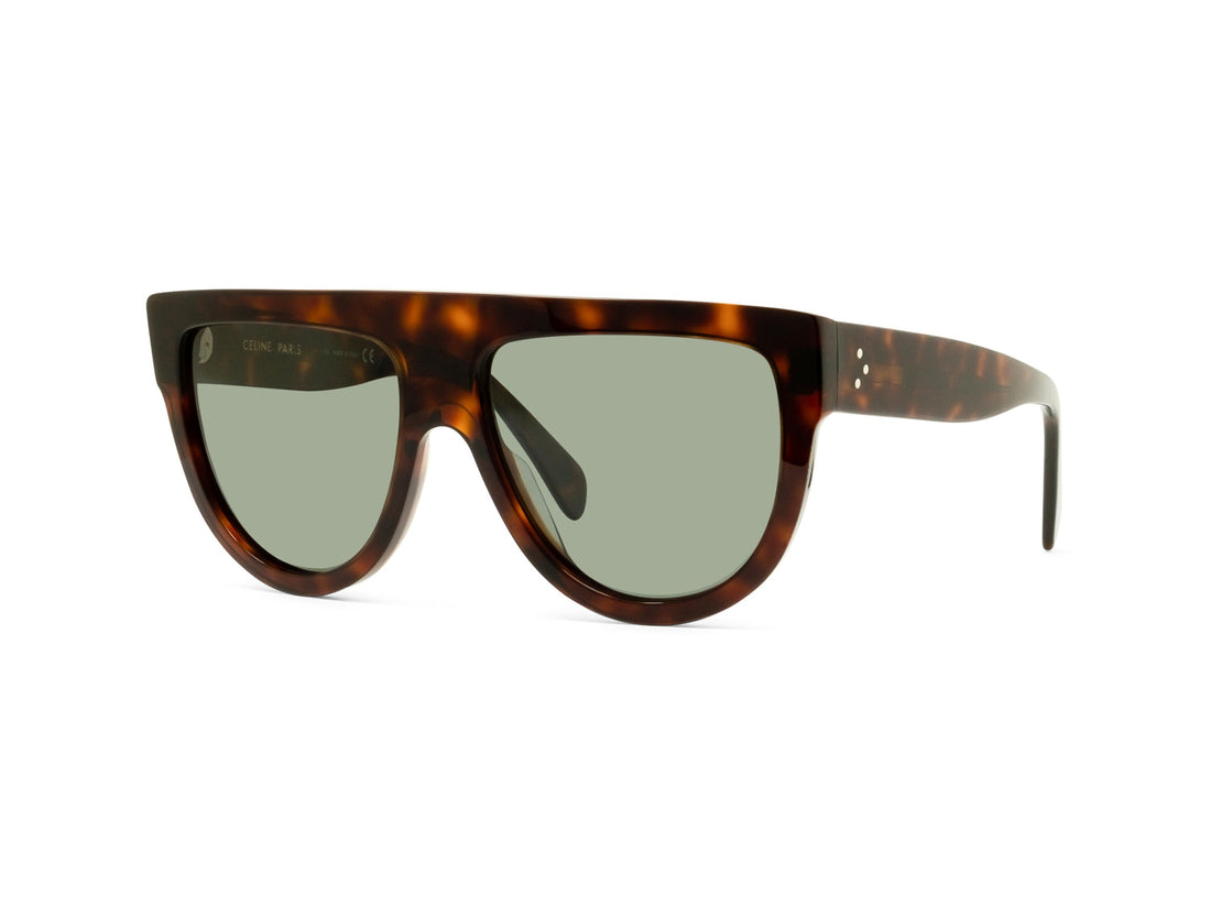 Sunglasses celine 3 dots cl4001in 54r havana geometric femenino size 58mm - Main view