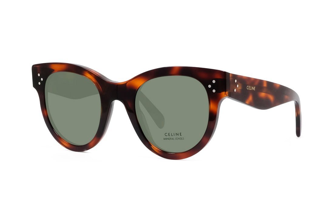 Lunettes de soleil celine 3 dots cl4003in 56a havana round femenino taille 48mm - Vue principale