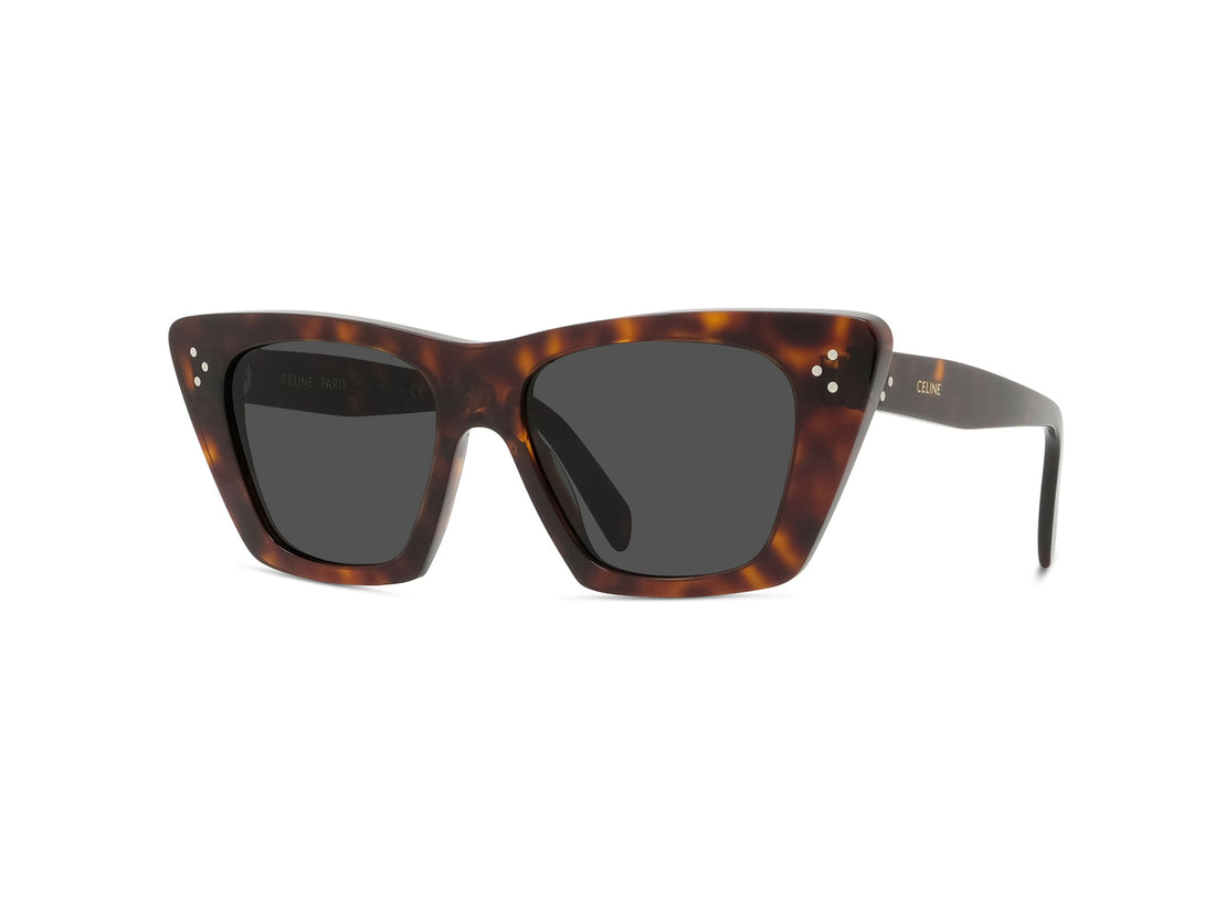 Óculos de sol celine 3 dots cl40187i 52a havana geometric femenino tamanho 51mm - Vista principal
