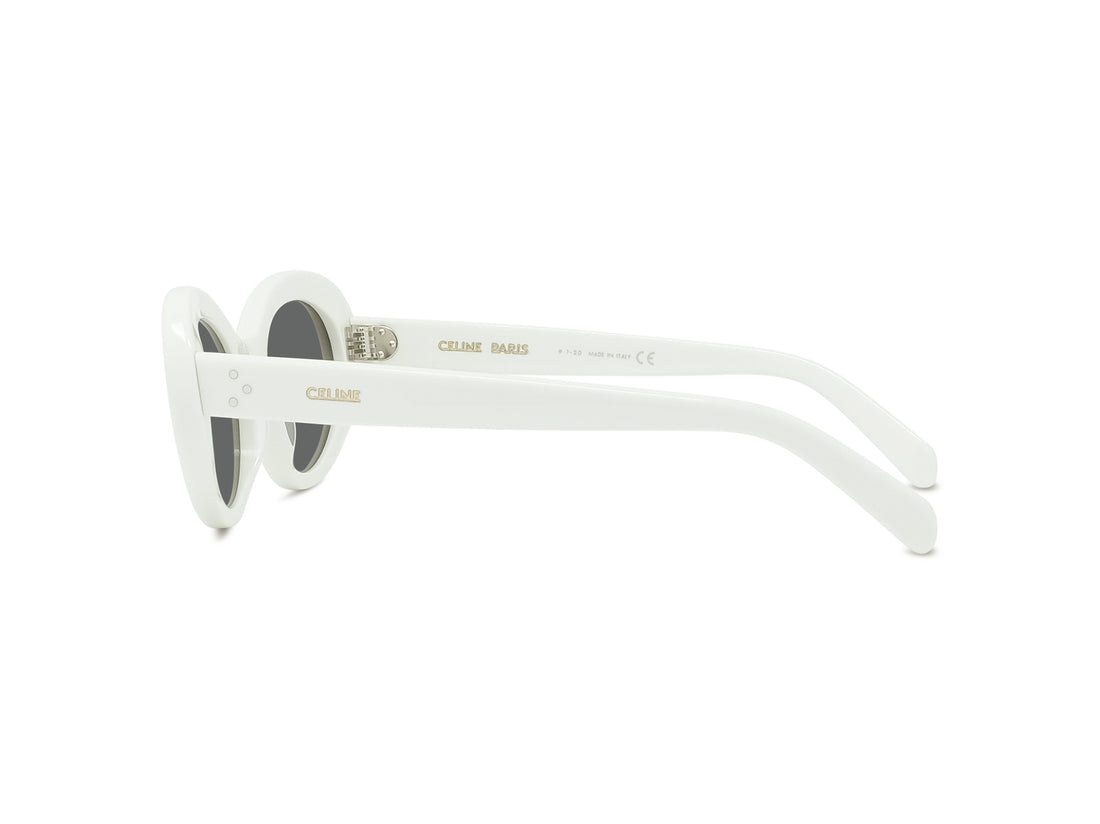 Lunettes de soleil celine 3 dots cl40193i 25a white cat eye femenino taille 53mm - Vue détaillée