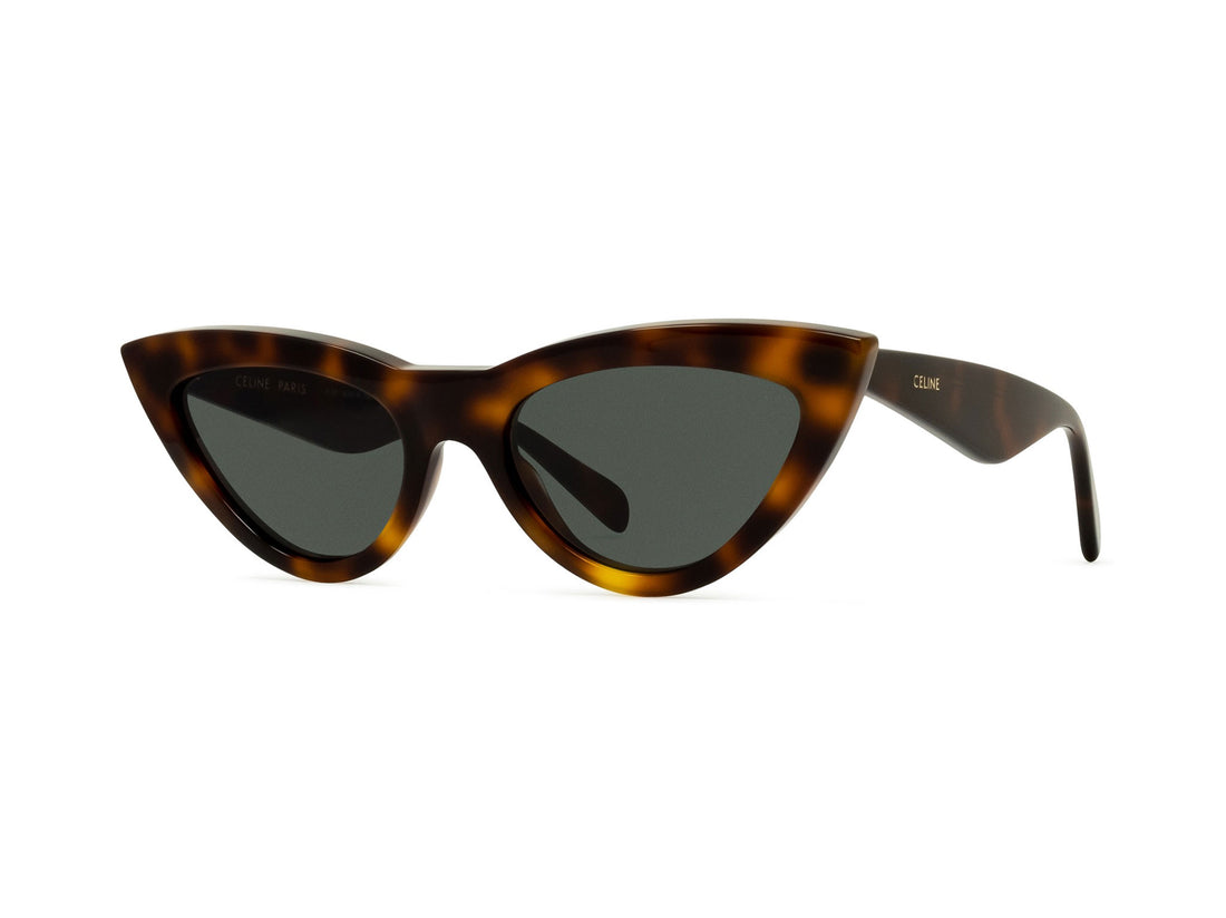 Lunettes de soleil celine 3 dots cl4019in 53n havana cat eye femenino taille 56mm - Vue principale
