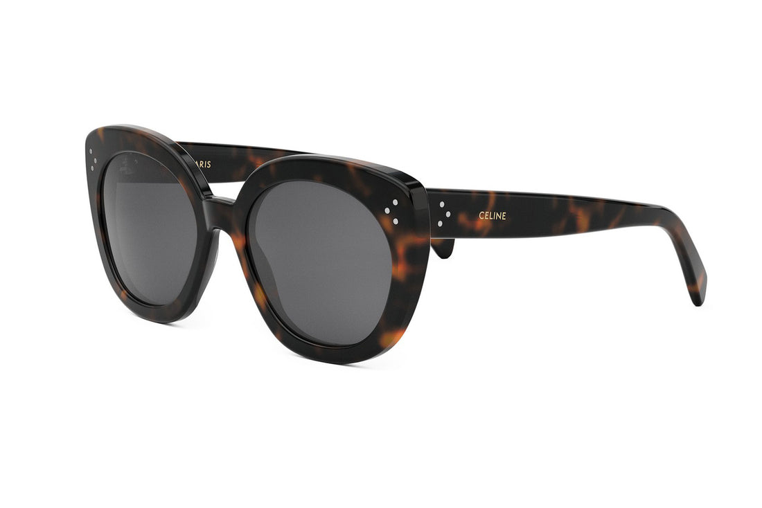 Lunettes de soleil celine 3 dots cl40295i 52a havana butterfly femenino taille 56mm - Vue principale