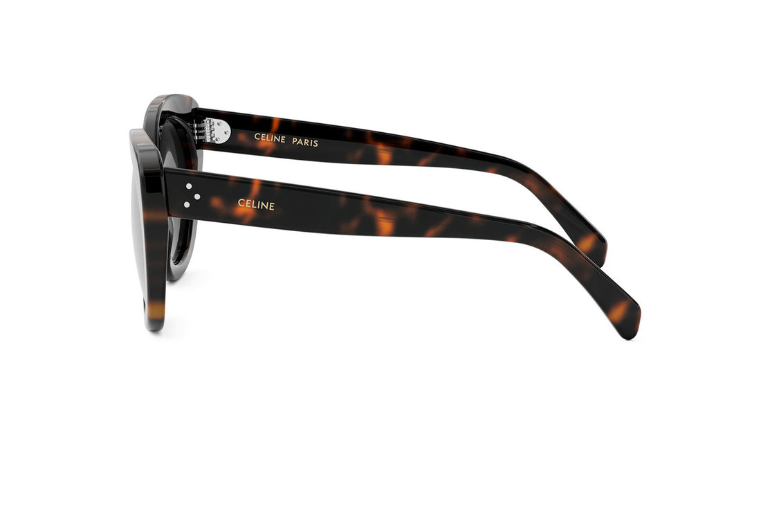 Lunettes de soleil celine 3 dots cl40295i 52a havana butterfly femenino taille 56mm - Vue détaillée