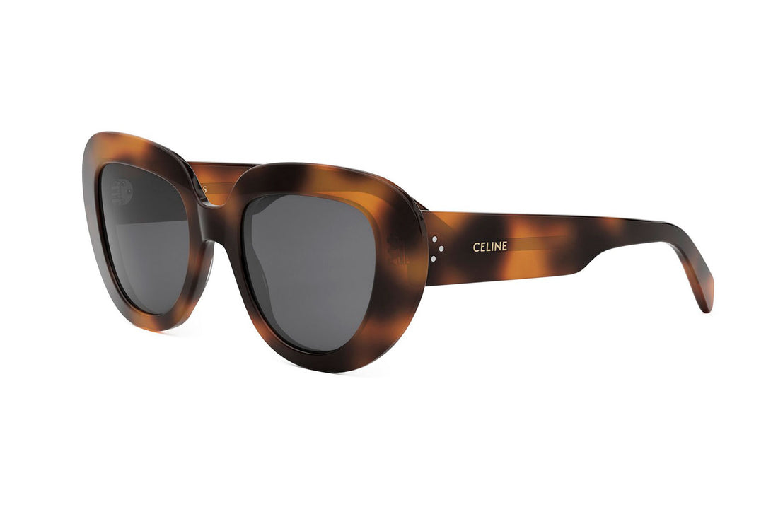 Lunettes de soleil celine 3 dots cl40309i 53a havana butterfly femenino taille 51mm - Vue principale