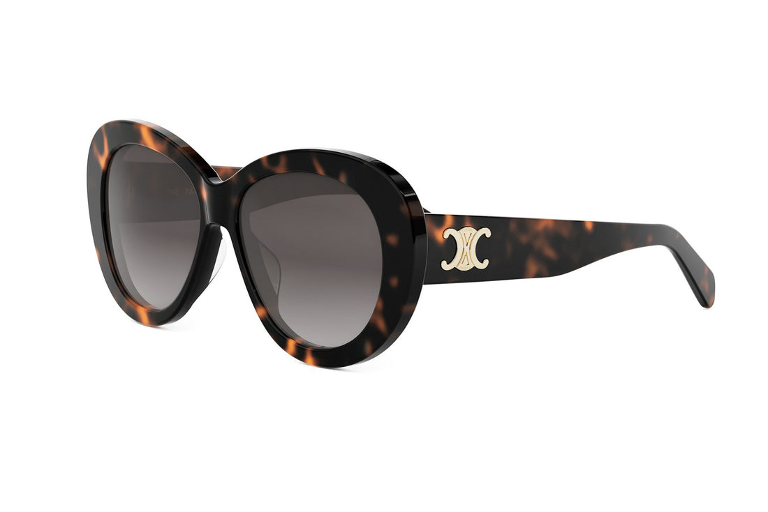 Lunettes de soleil celine triomphe cl40317u 52f havana butterfly femenino taille 55mm - Vue principale