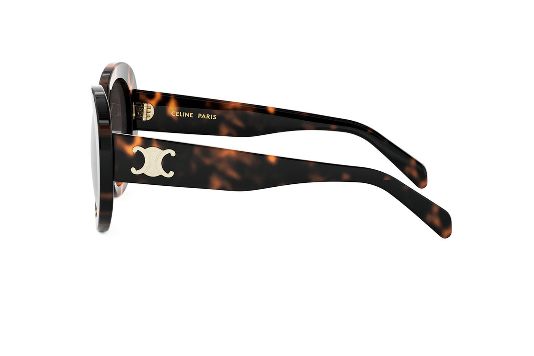 Lunettes de soleil celine triomphe cl40317u 52f havana butterfly femenino taille 55mm - Vue détaillée