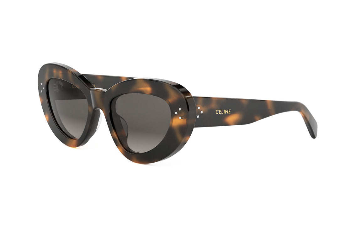 Lunettes de soleil celine 3 dots cl40320u 52f havana cat eye femenino taille 52mm - Vue principale
