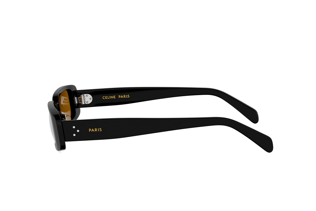Sunglasses celine 3 dots cl40343u 01j black rectangular femenino size 53mm - Detailed view