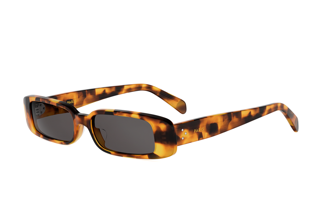 Sunglasses celine 3 dots cl40343u 53a havana rectangular femenino size 53mm - Main view