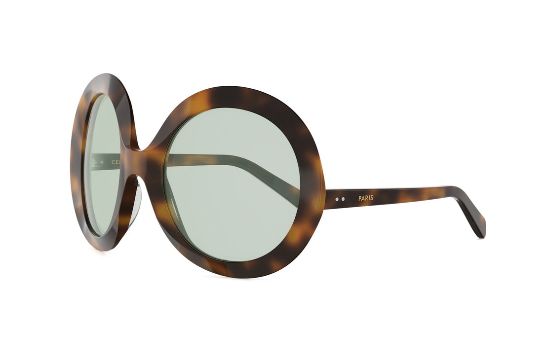 Lunettes de soleil celine disc cl40345i 53n havana round femenino taille 60mm - Vue principale