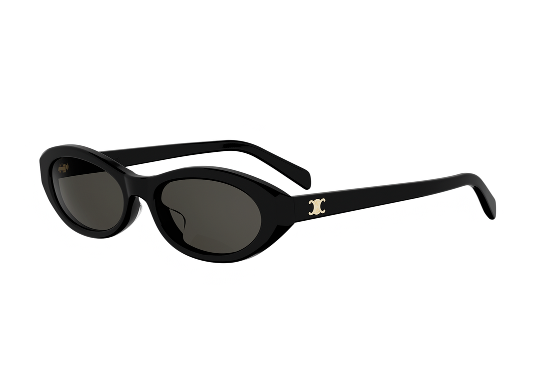 Sonnenbrillen celine triomphe mini cl40353u 01a black oval femenino größe 54mm - Hauptansicht