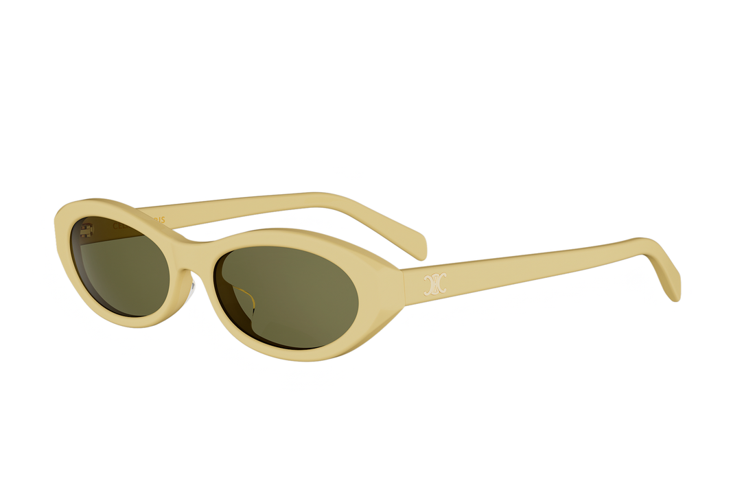 Sonnenbrillen celine triomphe mini cl40353u 39n yellow oval femenino größe 54mm - Hauptansicht