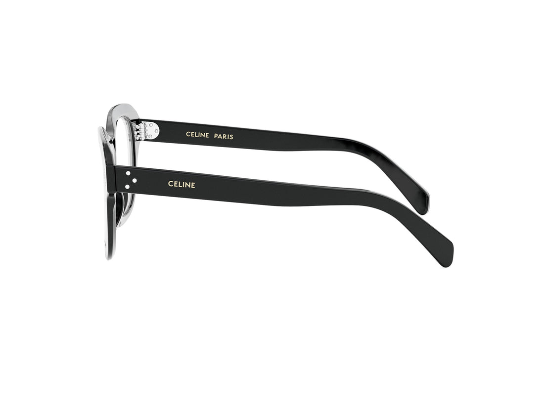Lunettes de vue celine 3 dots hd cl50124i 001 black butterfly femenino taille 52mm - Vue détaillée