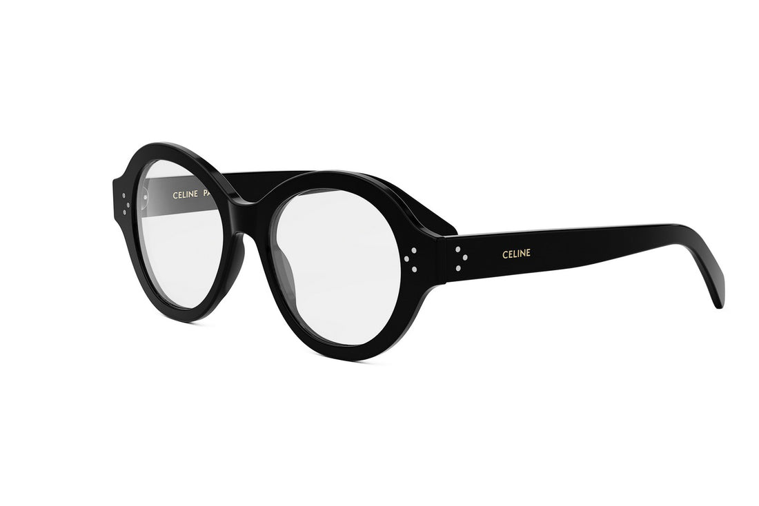 Lunettes de vue celine 3 dots hd cl50157i 001 black round femenino taille 52mm - Vue principale