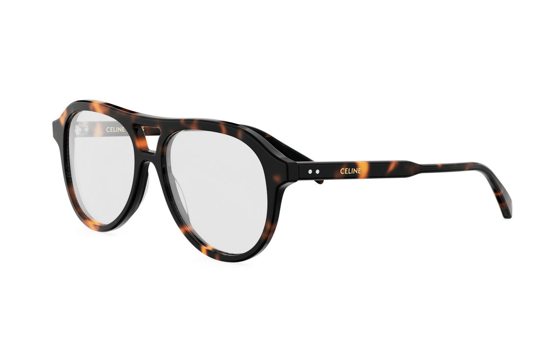 Lunettes de vue celine thin cl50168i 052 havana pilot femenino taille 54mm - Vue principale