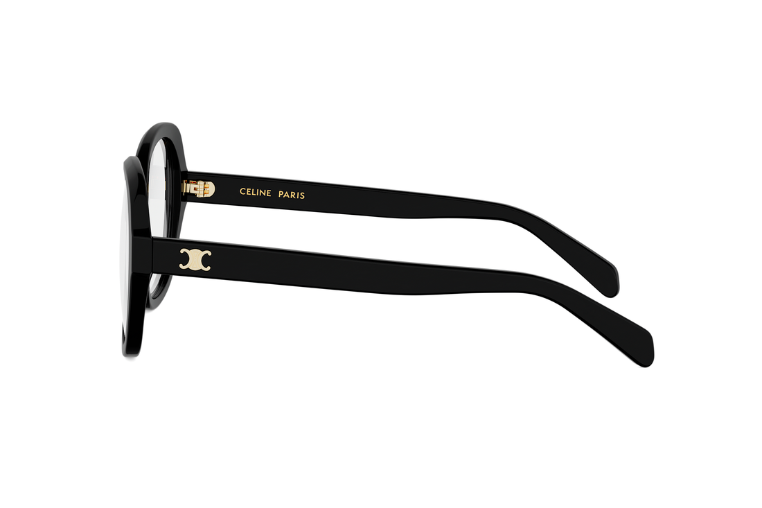 Lunettes de vue celine triomphe mini cl50179i 001 black butterfly femenino taille 55mm - Vue détaillée