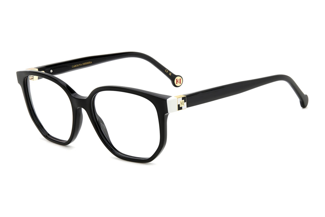 Óculos graduados carolina herrera her 0241 80s blanco femenino tamanho 52mm - Vista principal