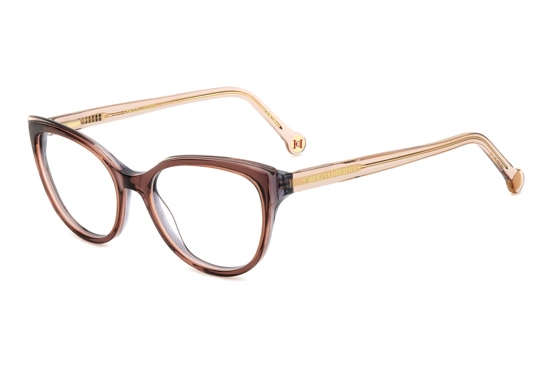 Óculos graduados carolina herrera her 0253 tui marrón femenino tamanho 52mm - Vista principal