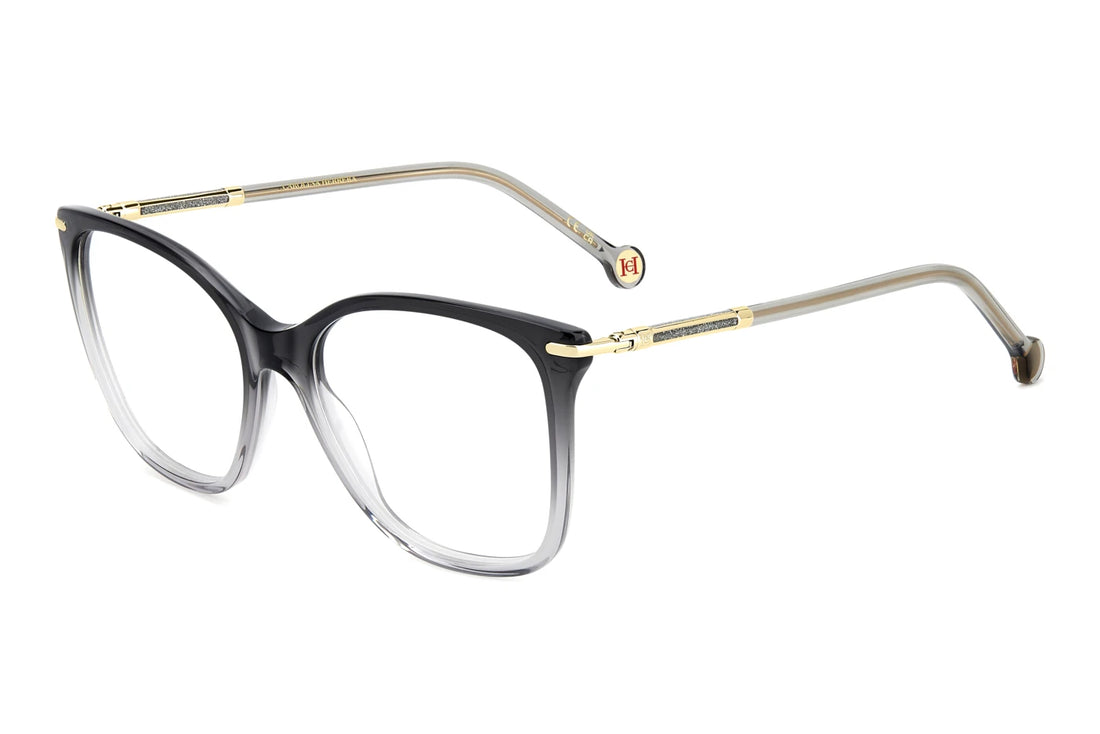 Brillen carolina herrera her 0270 2m0 gris rectangular femenino größe 54mm - Hauptansicht
