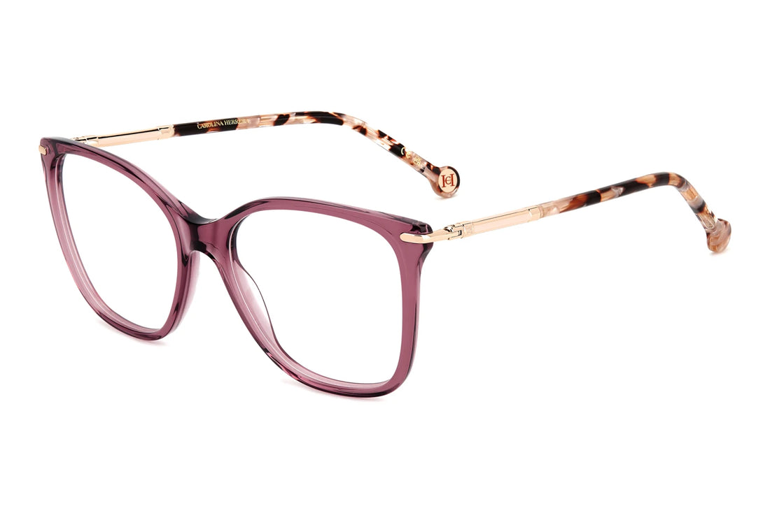 Lunettes de vue carolina herrera her 0270 35j rosa rectangular femenino taille 54mm - Vue principale