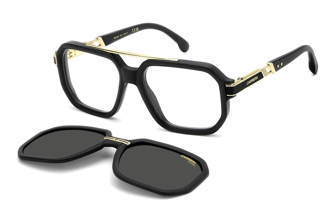 Occhiali da sole carrera ca titanio 01/c 003 1t negro square masculino taglia 56mm - Vista principale