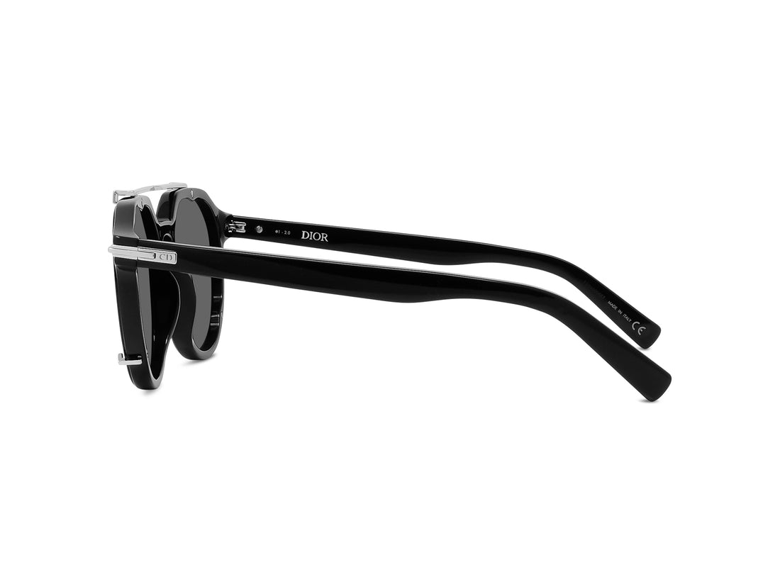 Sonnenbrillen diorblacksuit ri 10a0 black round masculino größe 56mm - Detailansicht