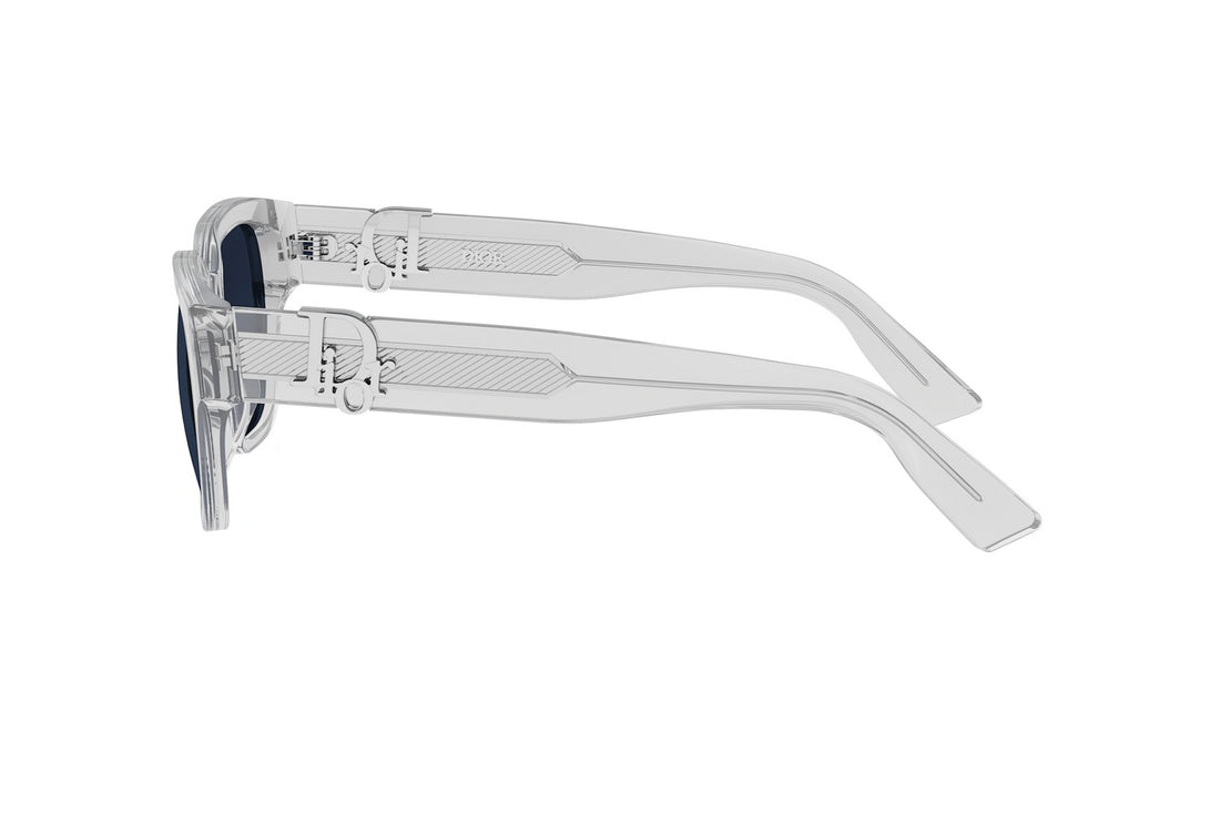 Okulary przeciwsłoneczne dior oblique s1i dm40153i 85b0 transparent square masculino rozmiar 53mm - Widok szczegółowy