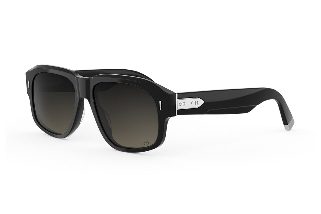 Sonnenbrillen diortailoring n1i 10a1 black geometric masculino größe 57mm - Hauptansicht