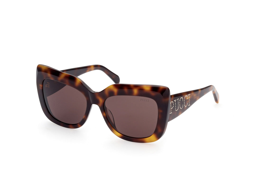 Gafas de sol emilio pucci ep0166 52e havana cat eye femenino talla 55mm - Vista principal