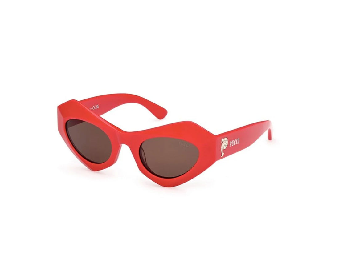 Óculos de sol emilio pucci ep0214 66j rojo femenino tamanho 50mm - Vista principal