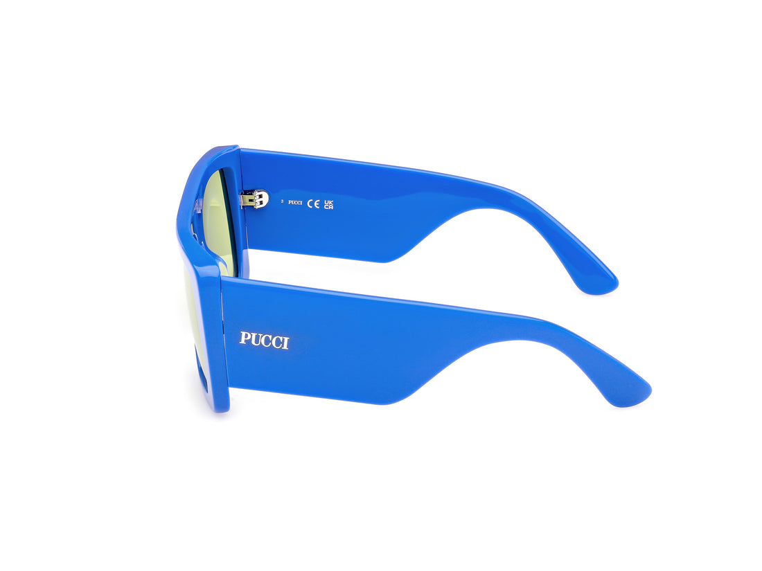 Gafas de sol emilio pucci ep0230 90n azul square femenino talla 56mm - Vista de detalle