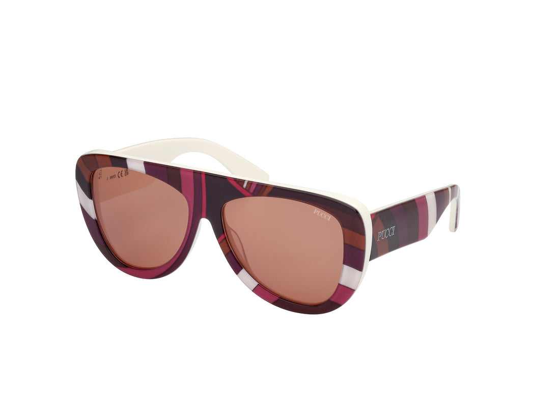 Sunglasses emilio pucci ep0231 99e estampado pilot femenino size 58mm - Main view