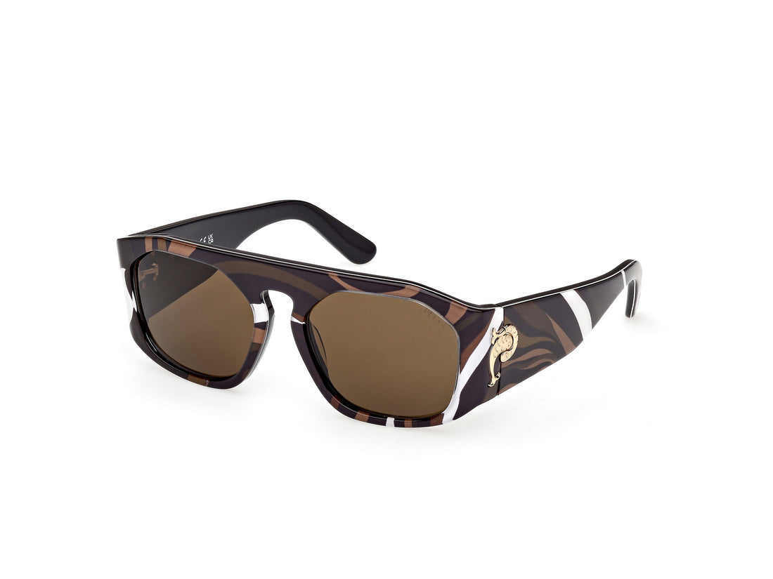 Gafas de sol emilio pucci ep0242 99e estampado rectangular femenino talla 54mm - Vista principal