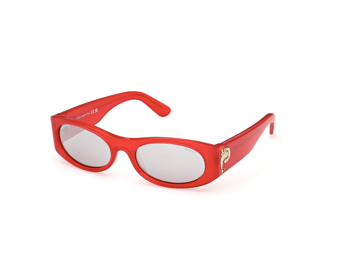 Gafas de sol emilio pucci ep0243 66c rojo shield femenino talla 54mm - Vista principal
