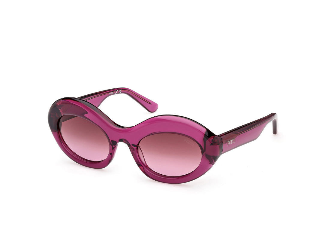 Occhiali da sole emilio pucci ep0246 81t violeta oval femenino taglia 52mm - Vista principale