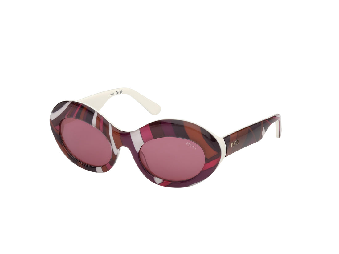 Occhiali da sole emilio pucci ep0246 99s estampado oval femenino taglia 52mm - Vista principale