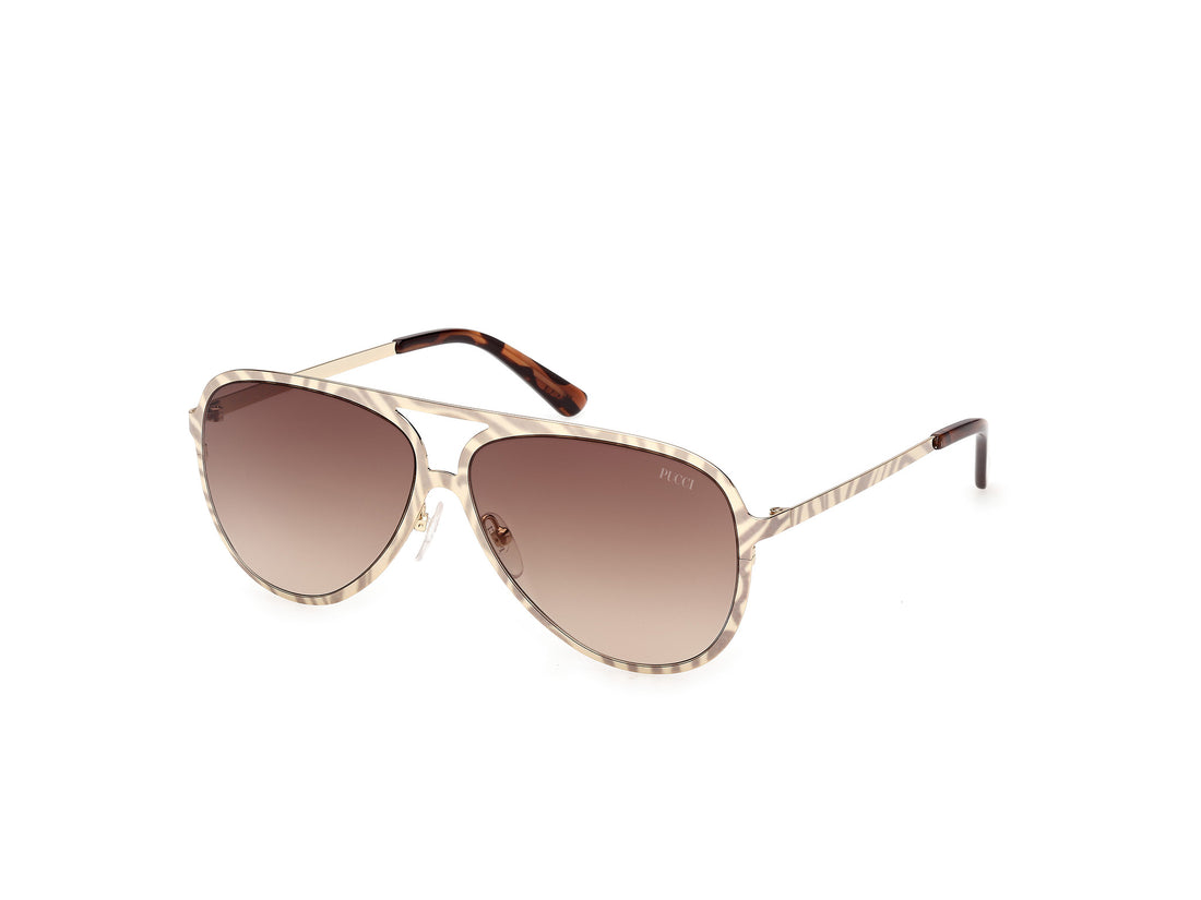 Occhiali da sole emilio pucci ep0247 32f dorado pilot femenino taglia 58mm - Vista principale