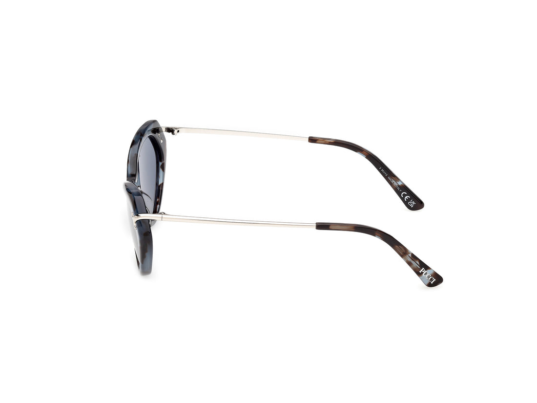 Gafas de sol emilio pucci ep0251 55v havana cat eye femenino talla 56mm - Vista de detalle