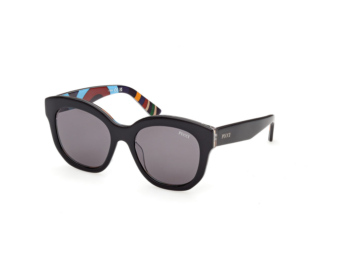 Occhiali da sole emilio pucci ep0254 05a negro geometric femenino taglia 53mm - Vista principale