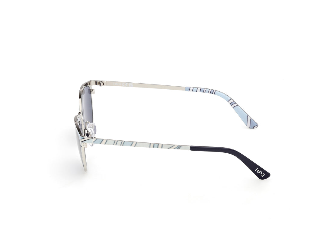 Occhiali da sole emilio pucci ep0256 99v estampado cat eye femenino taglia 57mm - Vista dettagliata