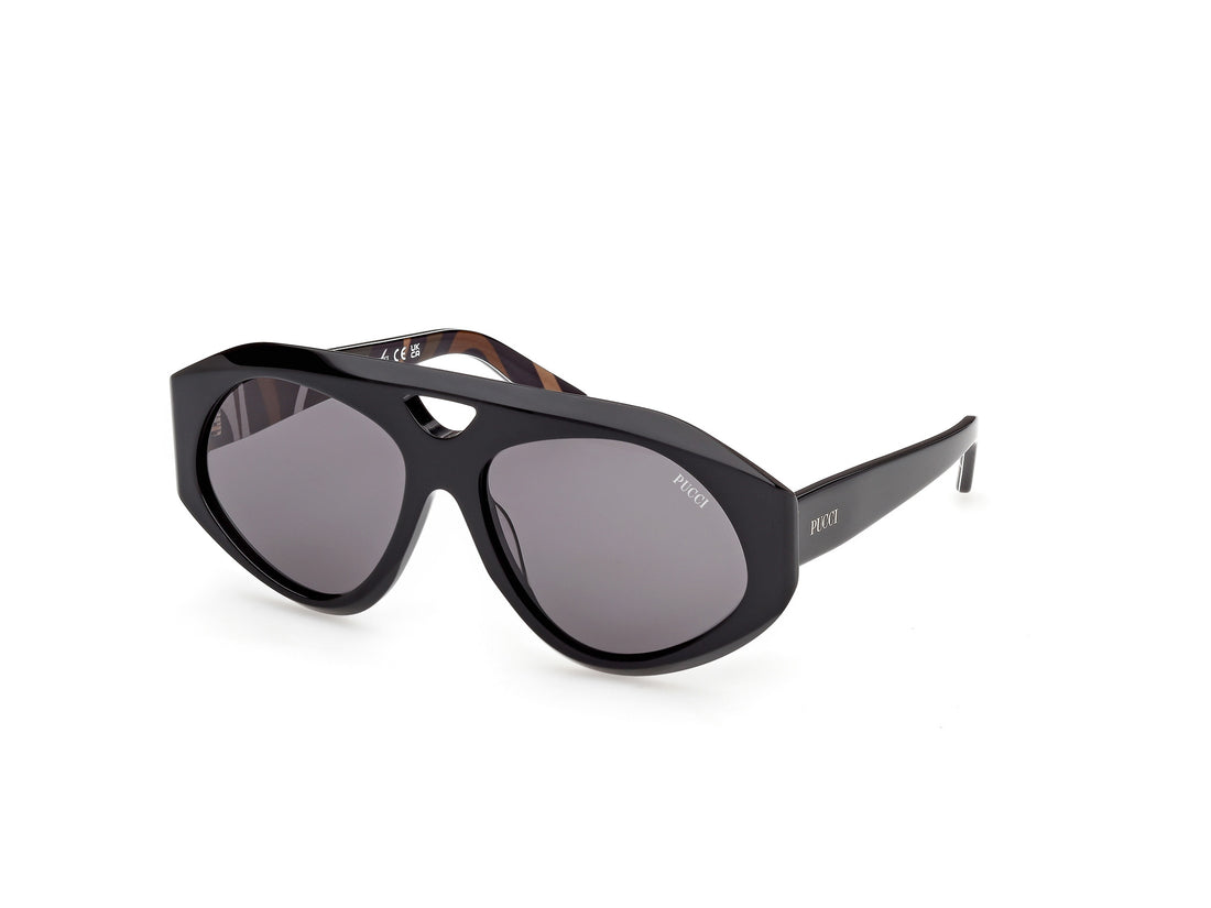 Occhiali da sole emilio pucci ep0258 01a negro navigator femenino taglia 58mm - Vista principale
