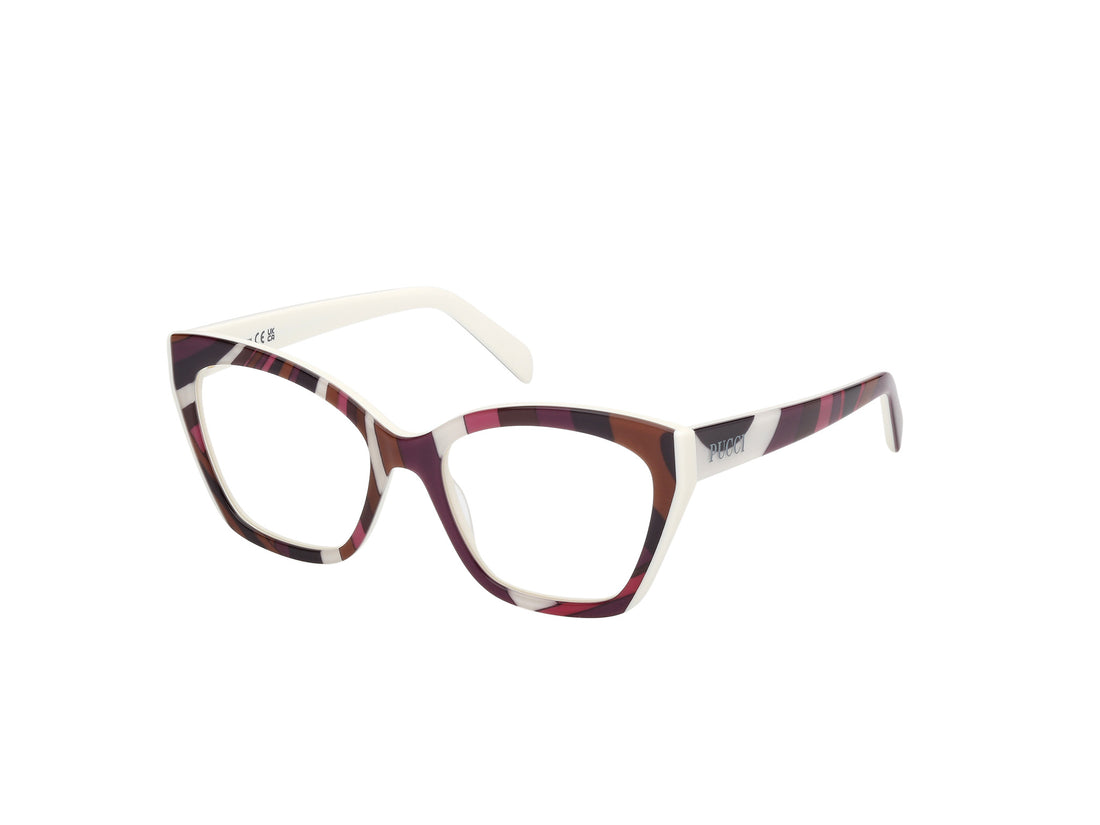 Prescription glasses emilio pucci ep5216 099 estampado butterfly femenino size 53mm - Main view