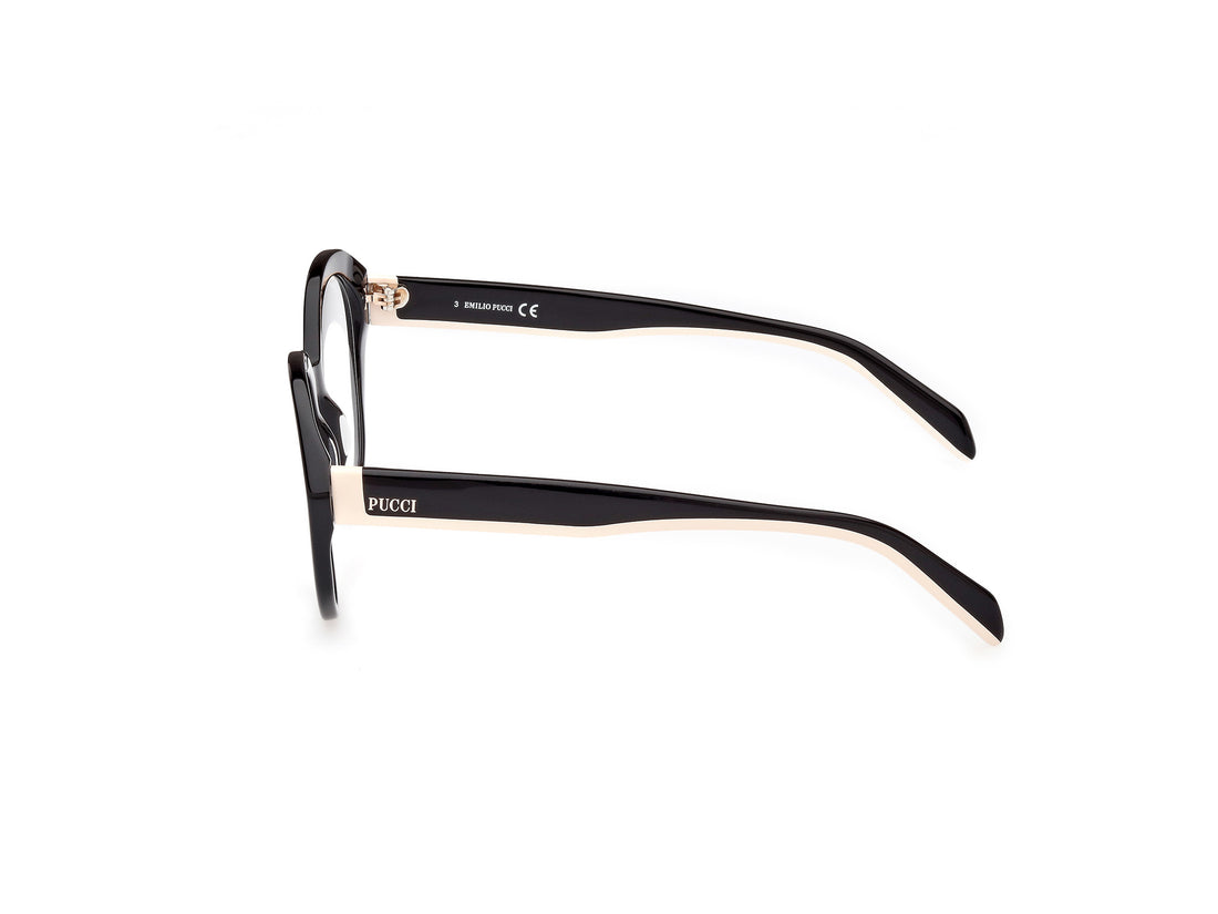 Occhiali da vista emilio pucci ep5223 004 negro femenino taglia 52mm - Vista dettagliata