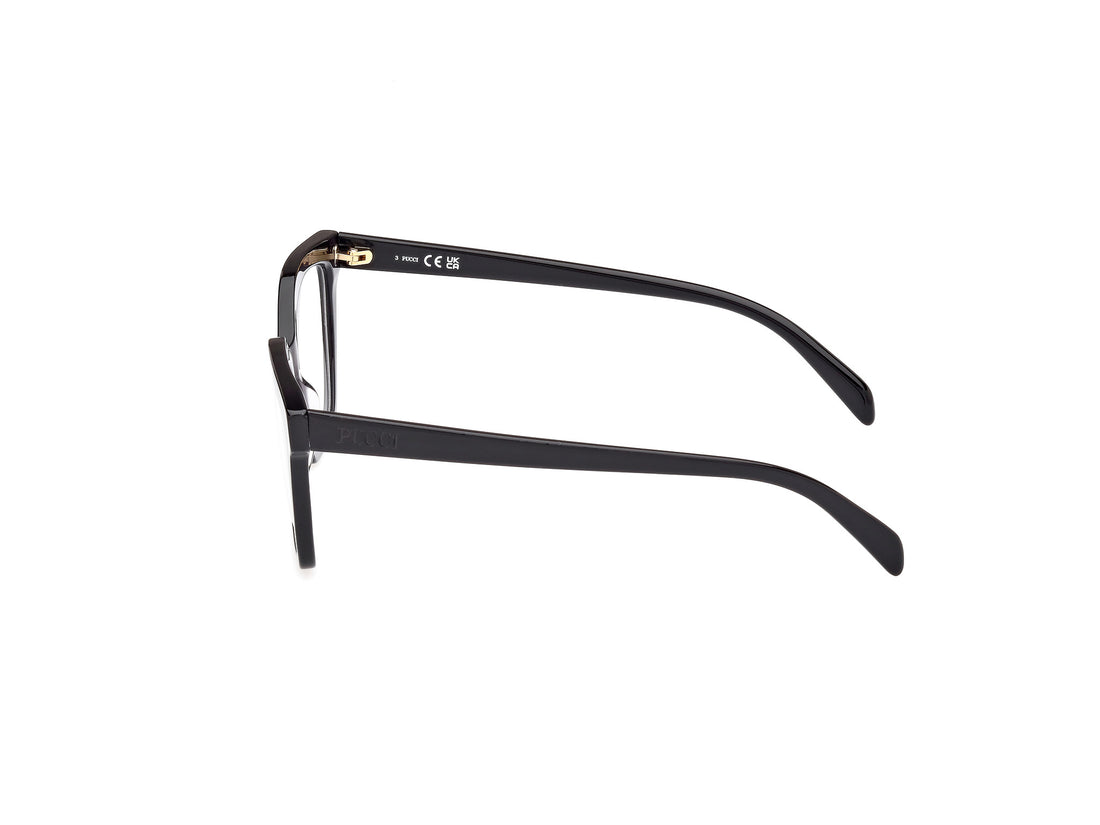 Occhiali da vista emilio pucci ep5239 005 negro femenino taglia 53mm - Vista dettagliata