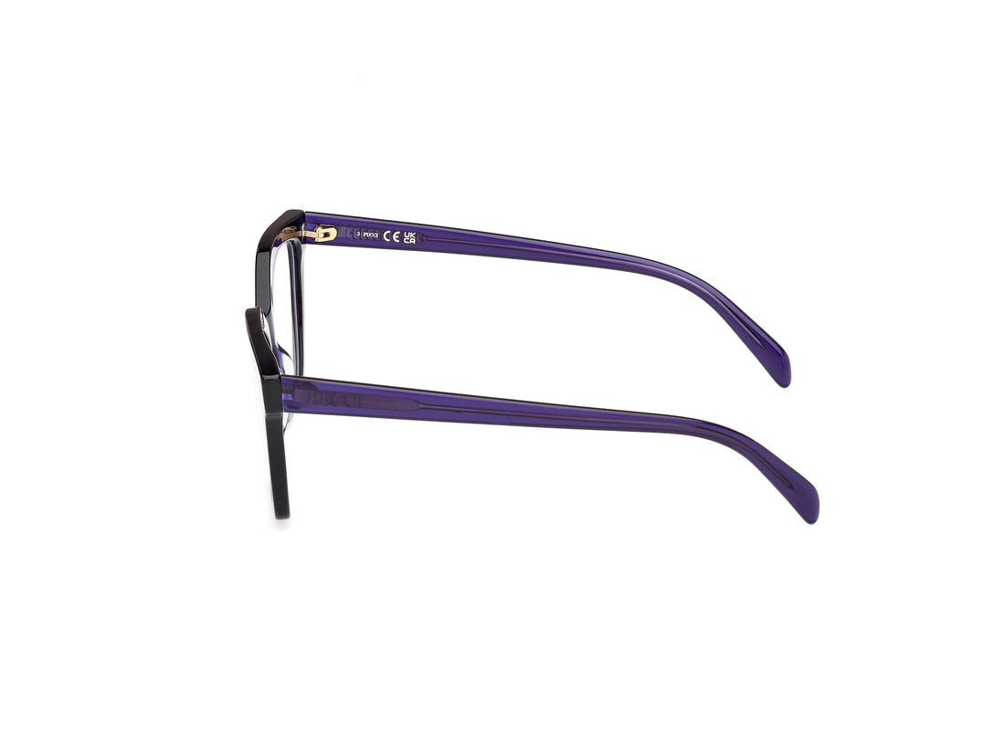 Occhiali da vista emilio pucci ep5239 092 azul femenino taglia 53mm - Vista dettagliata