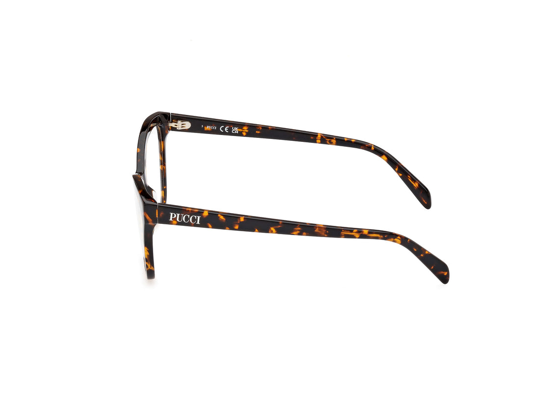 Occhiali da vista emilio pucci ep5241 052 havana femenino taglia 57mm - Vista dettagliata